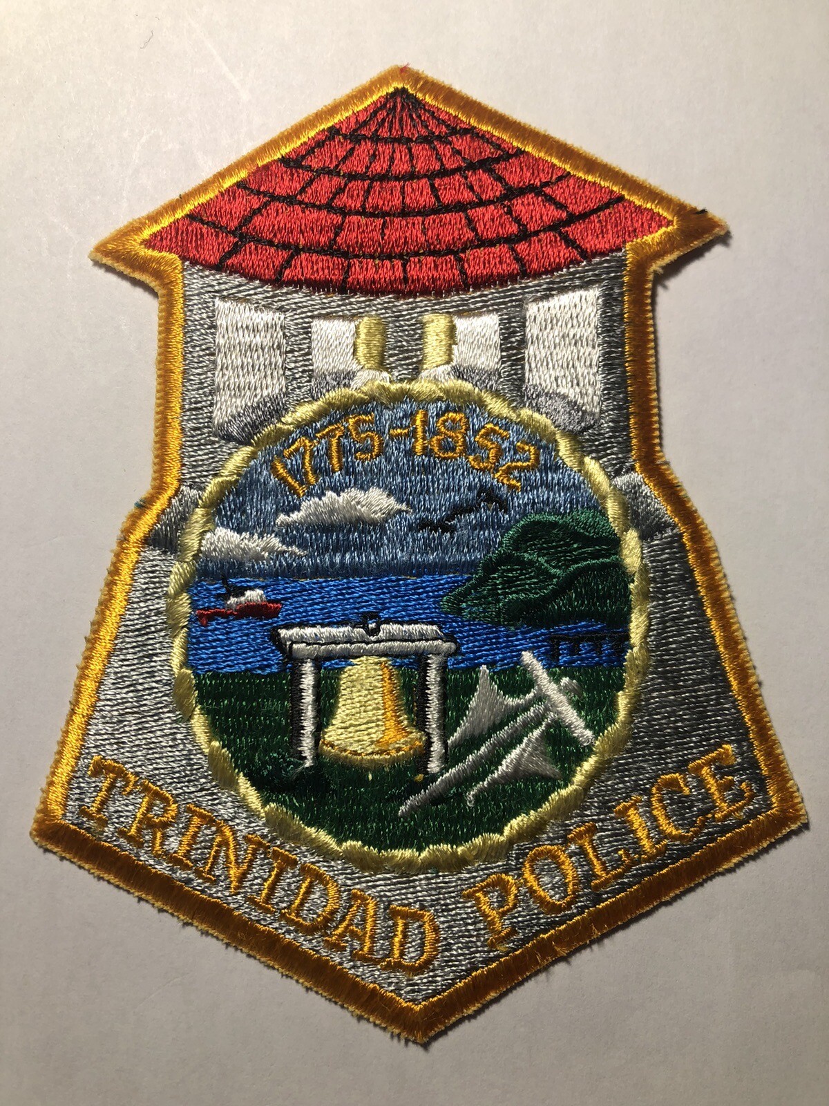 Trinidad California Police Patch