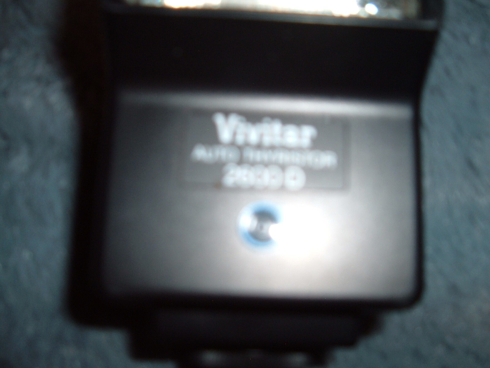 Vivitar Auto Thyristor 2600-D Camera Flash - Untested