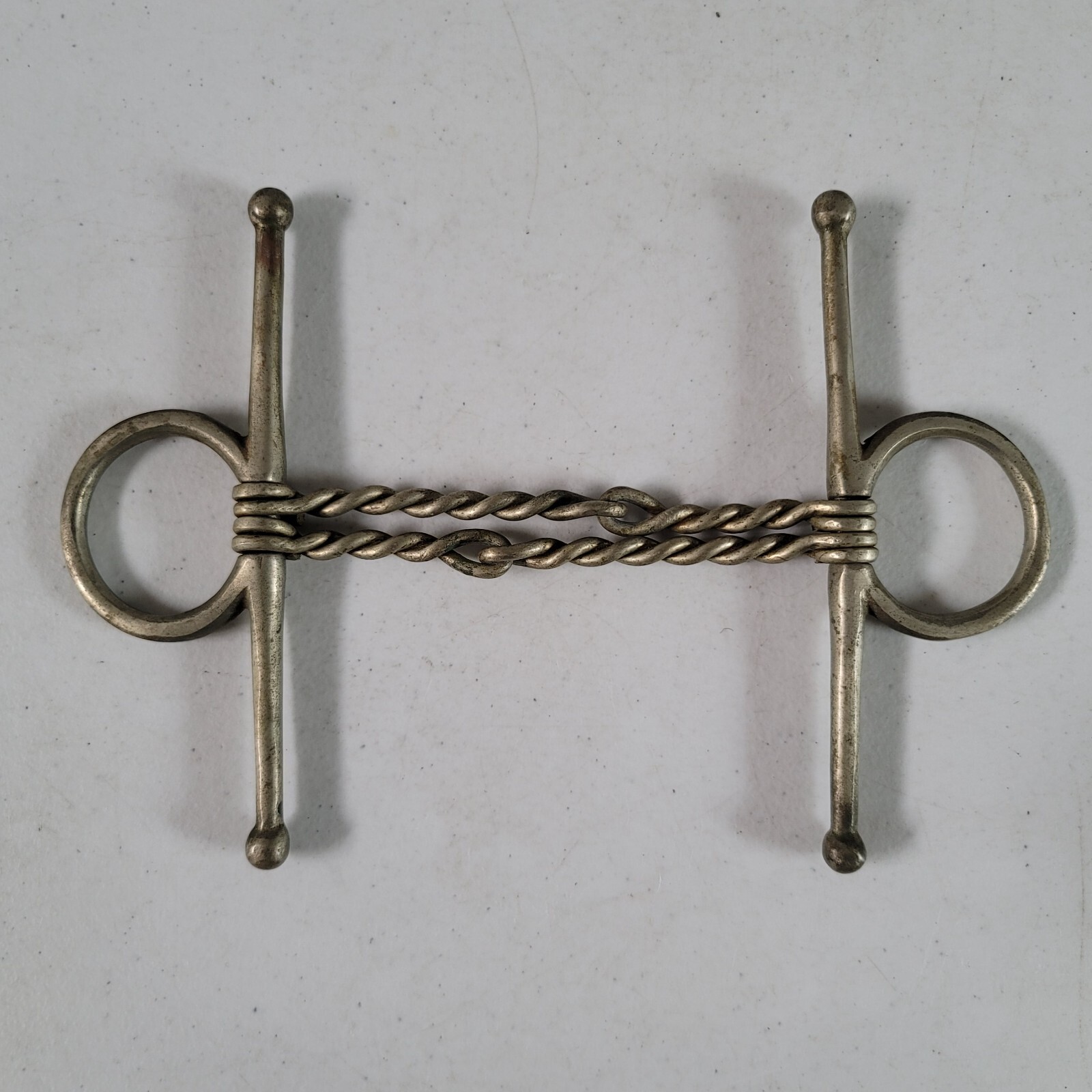 Double-Twisted Wire Snaffle Bit Horse