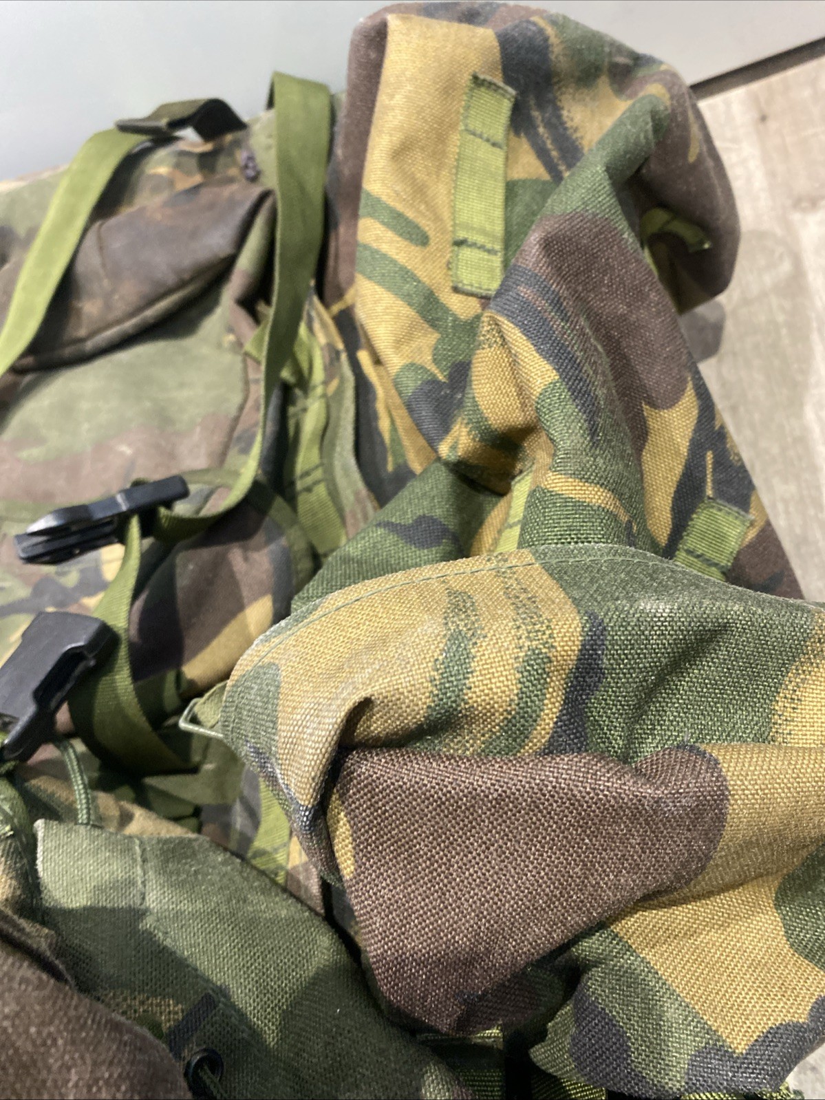 British Army issue PLCE Bergen Long Consulted Backpack DPM IRR 2004