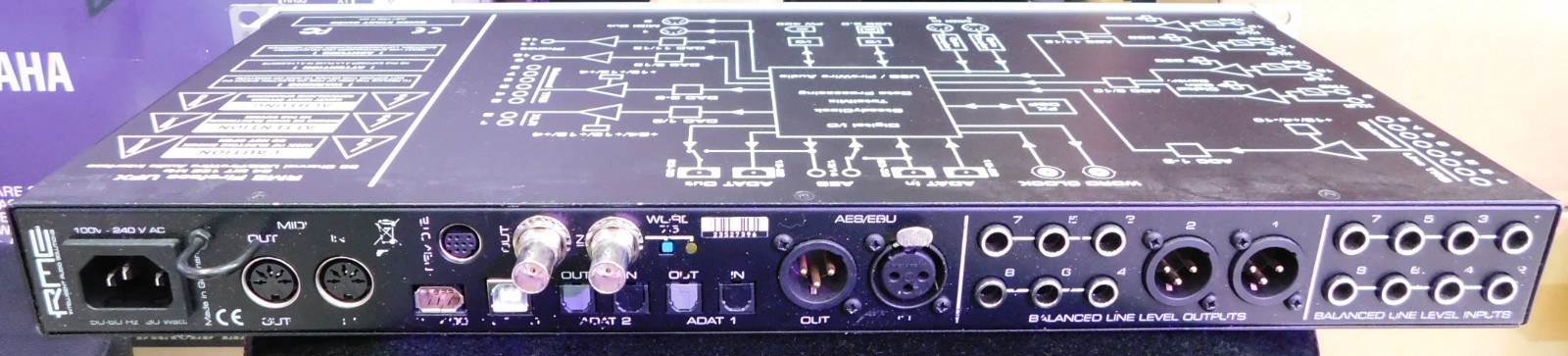 RME Fireface UFX USB Audio Interface AD/DA Analog Digital Converter