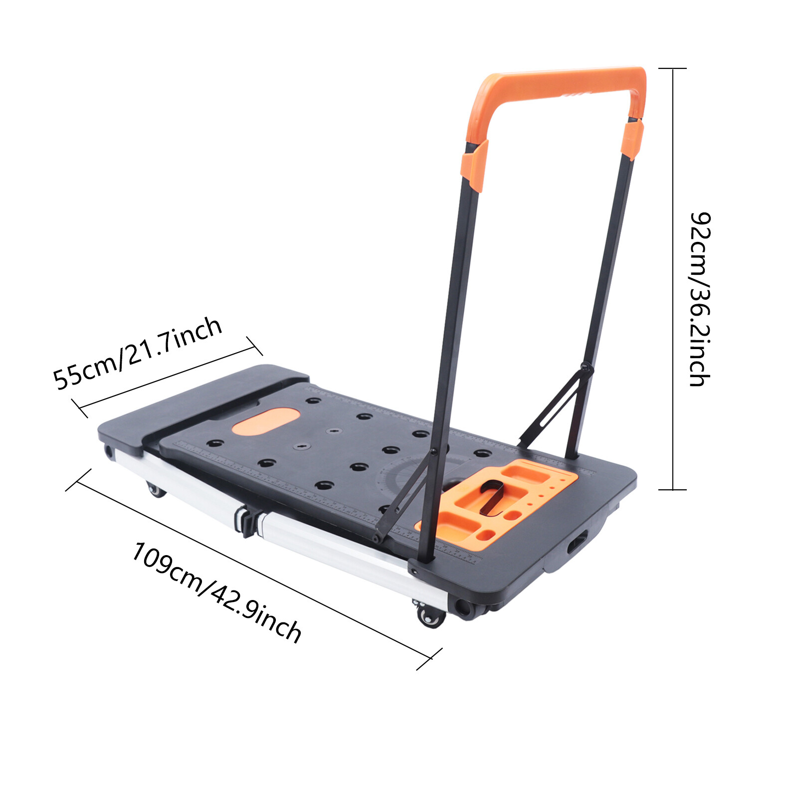 Portable Folding Work Table, 7-in-1 Workbench, Load Capacity 550lbs