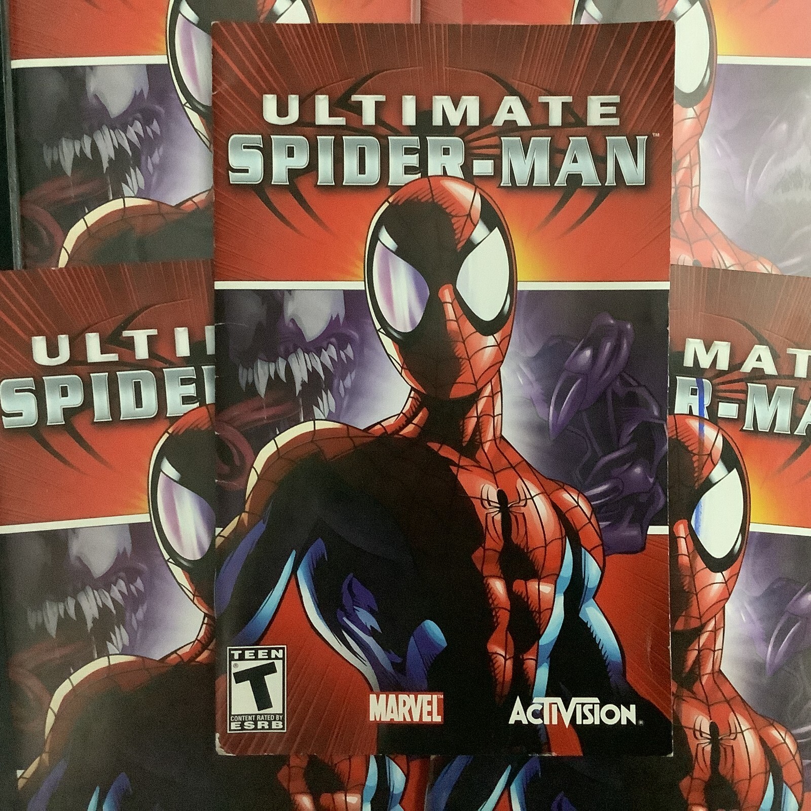 Ultimate Spider-Man PS2 PlayStation 2 Instruction Manual Only