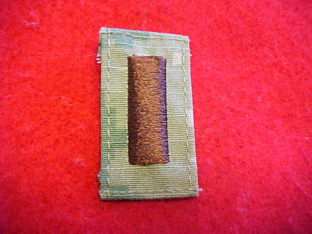 US Navy Type III Type 3 Green Digital  O-1 cap patch for cover