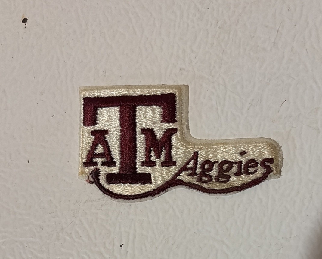 NCAA Texas A&M Aggies Patch. Vintage In Storage Not Used