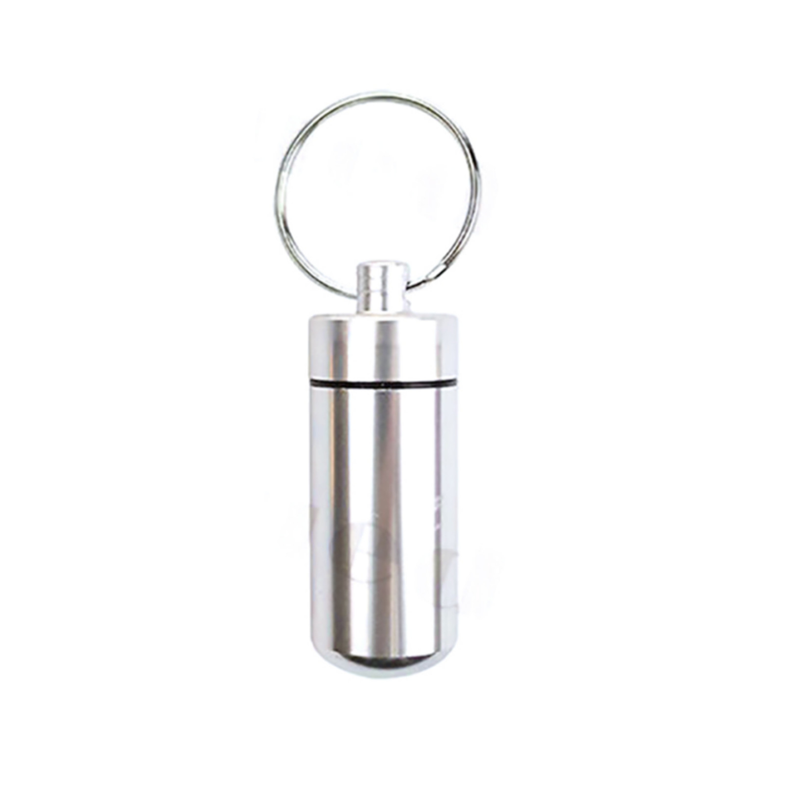 5Pcs Multifunction Pill Case Outdoor Portable First Aid Container Bottle KeyRing