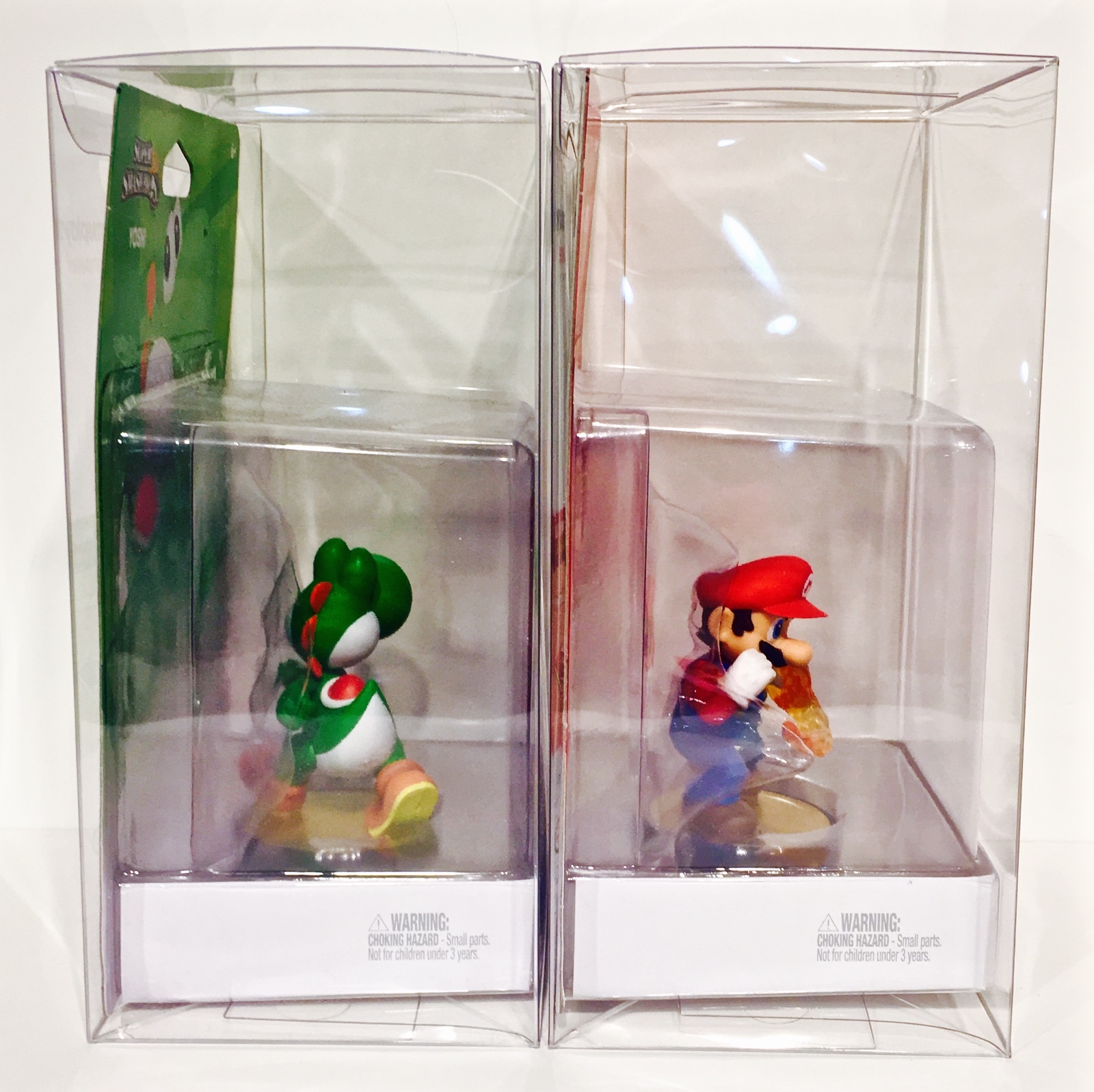 10x Box Protectors For NINTENDO AMIIBO Original Size Only! Clear Display Cases