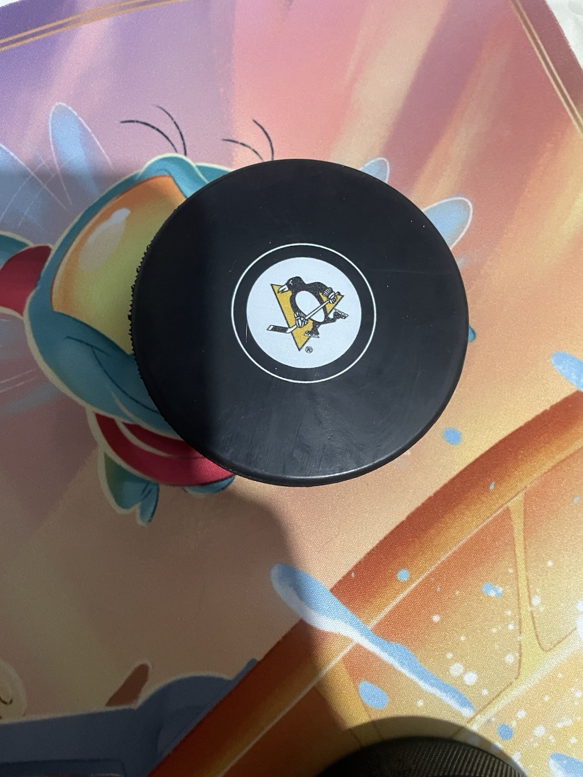 Pittsburgh Penguins Hockey Puck NHL Great For Autographs