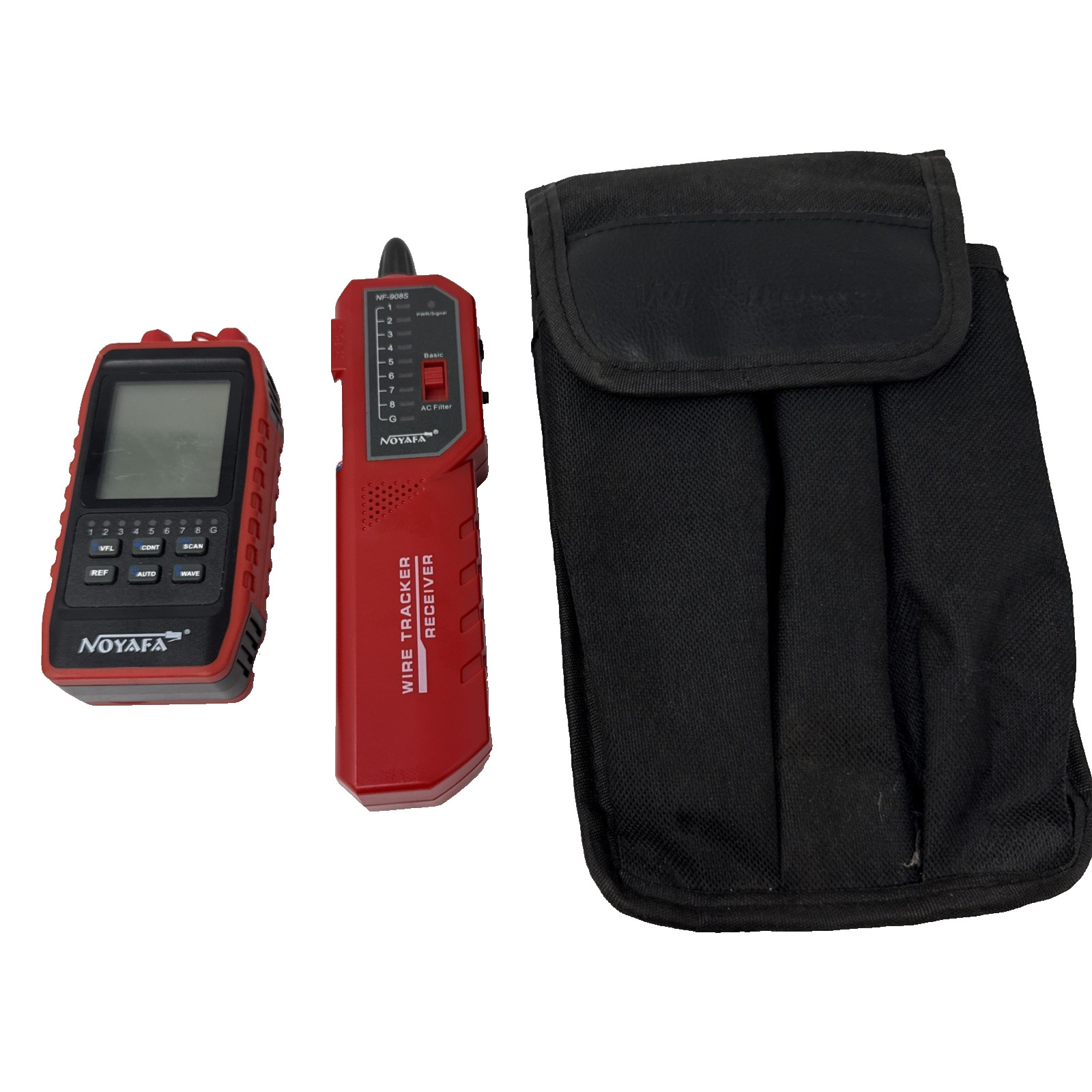 NOYAFA NF908S Optical Power Meter W/ Visual Fault Locator & Network Cable Tester