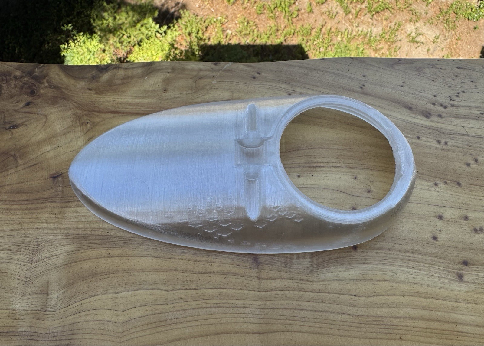 90s - DYE ROTOR / LTR Top Shell Lid 50 Round Low Profile - Clear (Transparent)