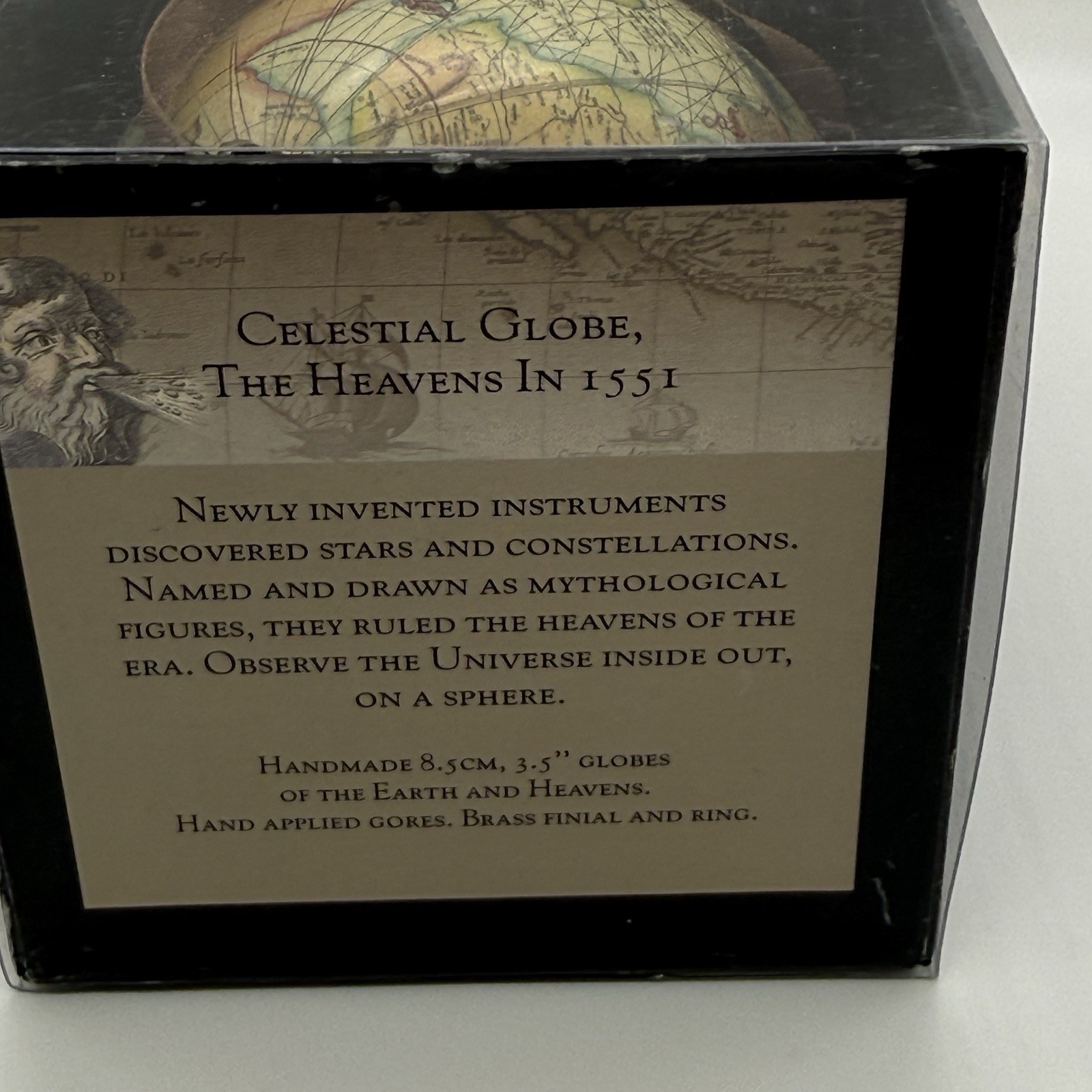 Authentic Models GL032 Earth & Heavens AD1551 Curiosities Maps Atlases Globes