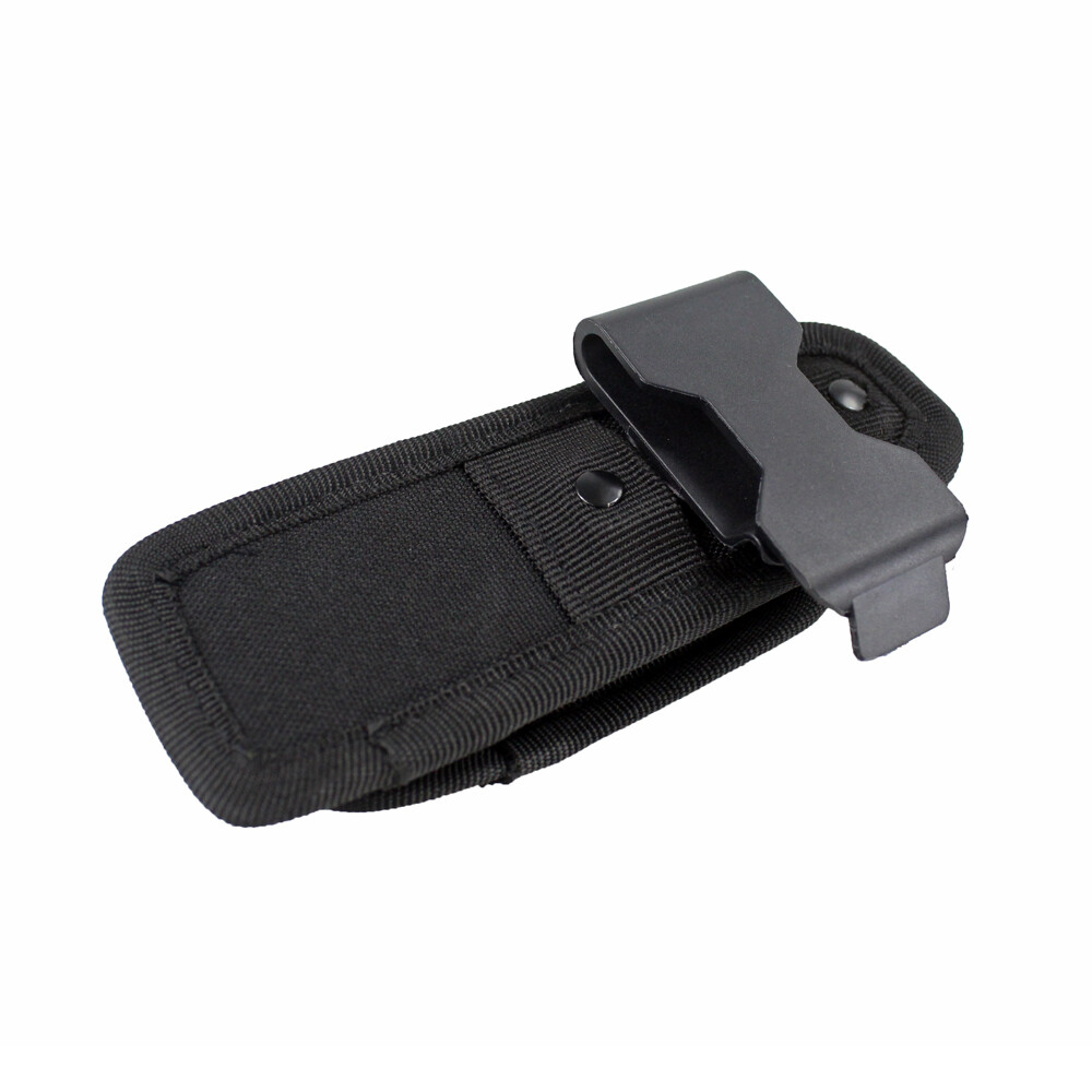 LED Flashlight Holder Carry Belt Pouch Nylon Holster Torch 360 Degrees Rotatable