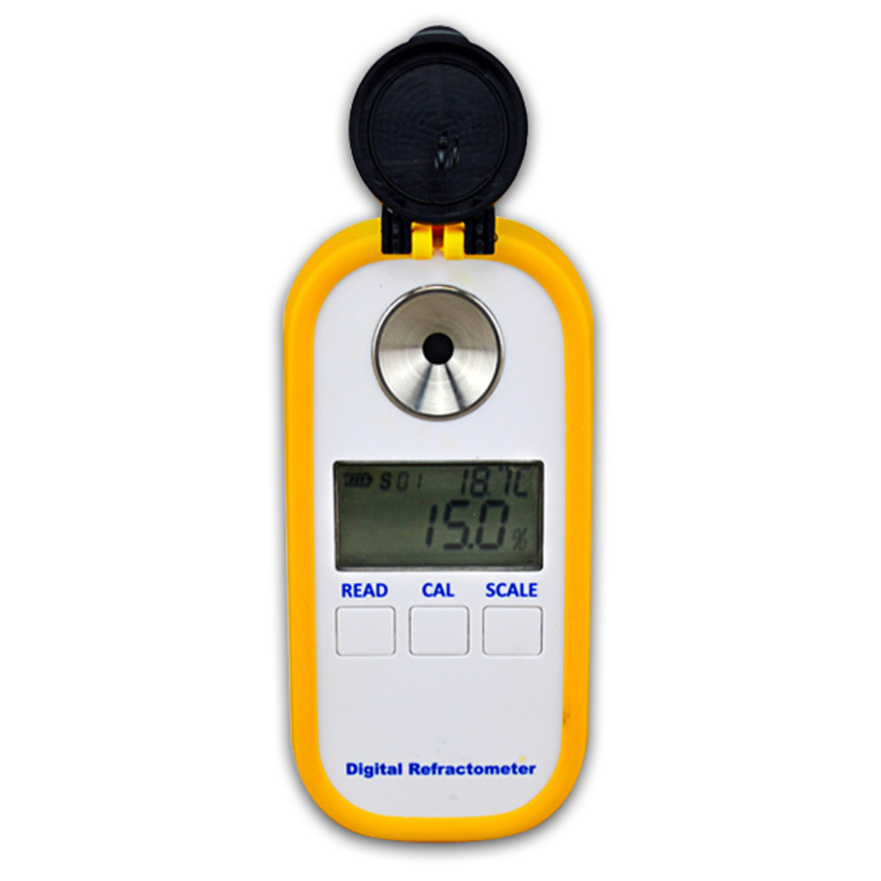 Digital Sugar Brix Refractometer Brix Meter Honey Sugar Content Meter with 0-50%