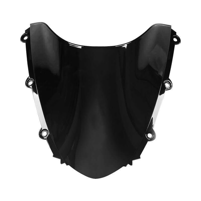 Black Dual Bubble PMMA Windshield Windscreen for Honda CBR1000RR 2004-2007 06