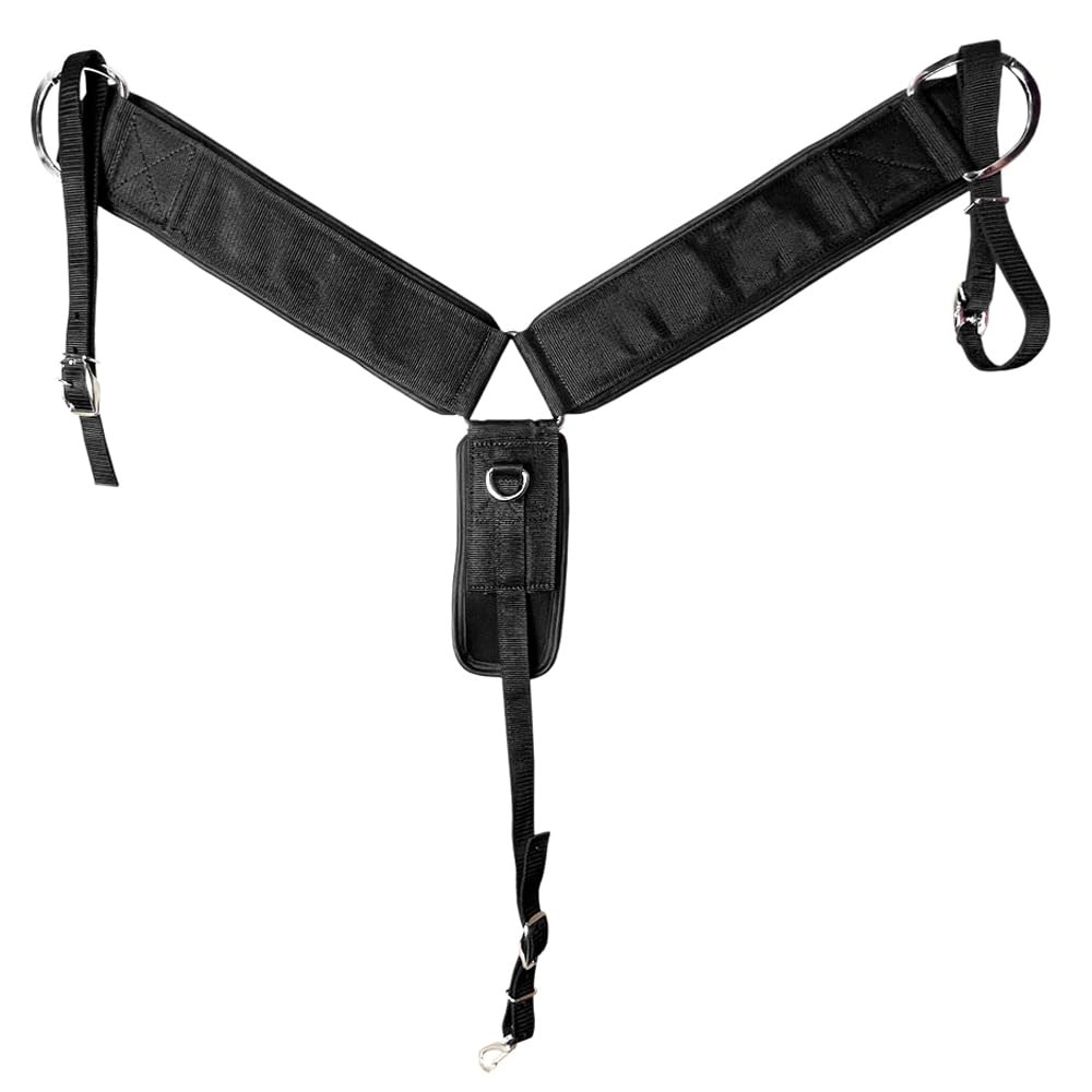 Western Nylon Wide Straight Breast Collar