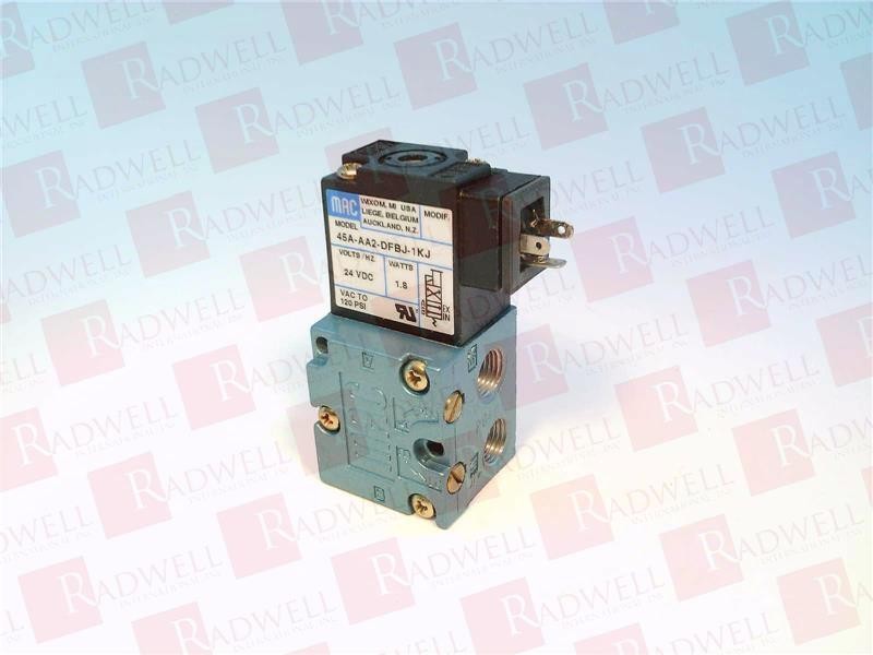MAC VALVES INC 45A-AA2-DFBJ-1KJ / 45AAA2DFBJ1KJ (NEW IN BOX)