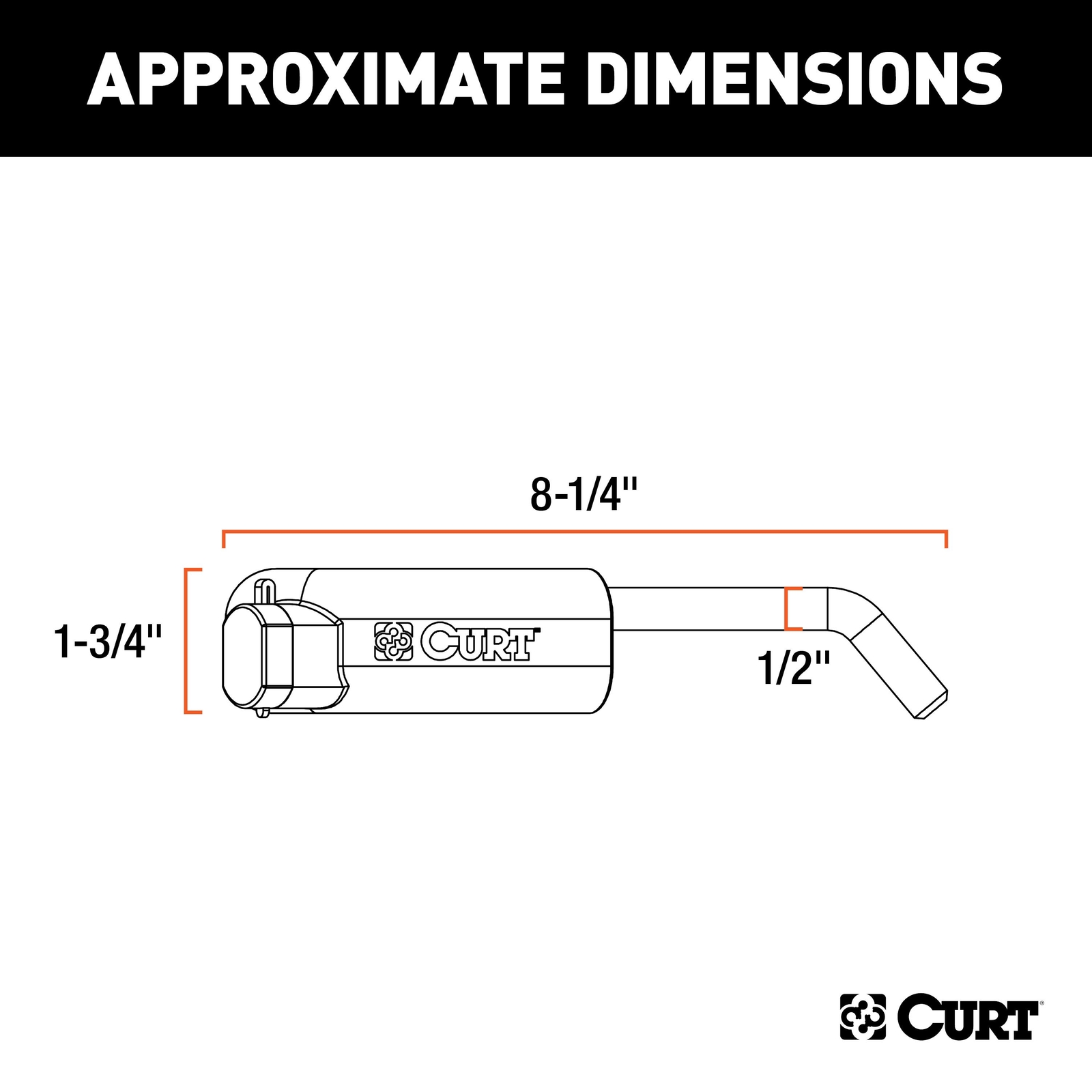 5th Wheel Hitch Lock (1/2" Diameter Pin)
