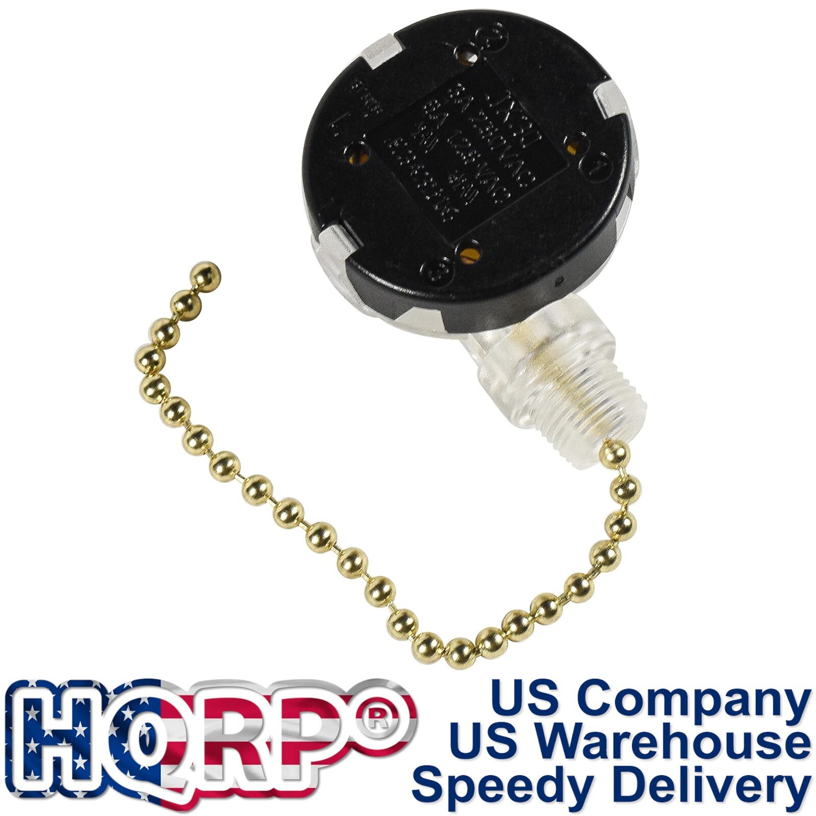 Ceiling Fan Pull Chain 3-Speed Control Switch for Angelo Brothers Ceiling Fan