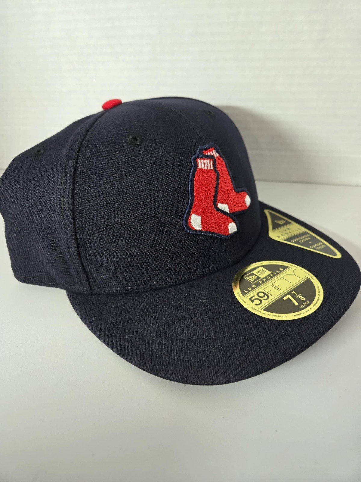 Boston Red Sox Official On Field Fitted Cap New Era 7 7/8 Authentic Collection