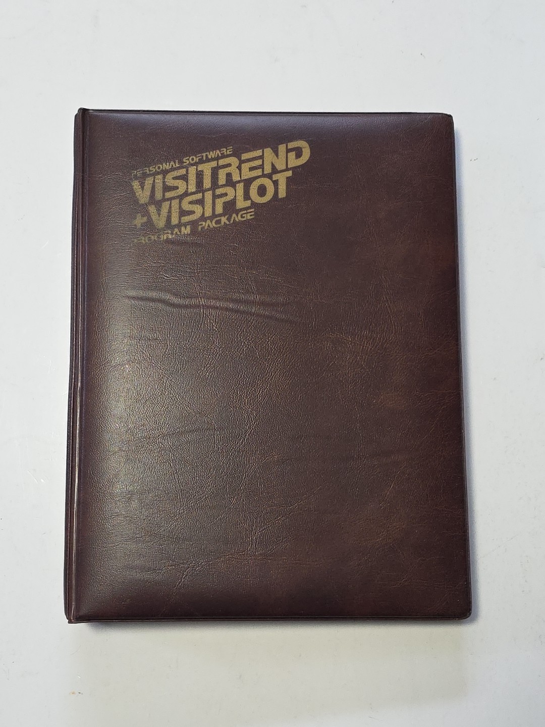 Visitrend + Visiplot by Personal Software for Apple II+ IIe IIc IIgs 1981 PARTS