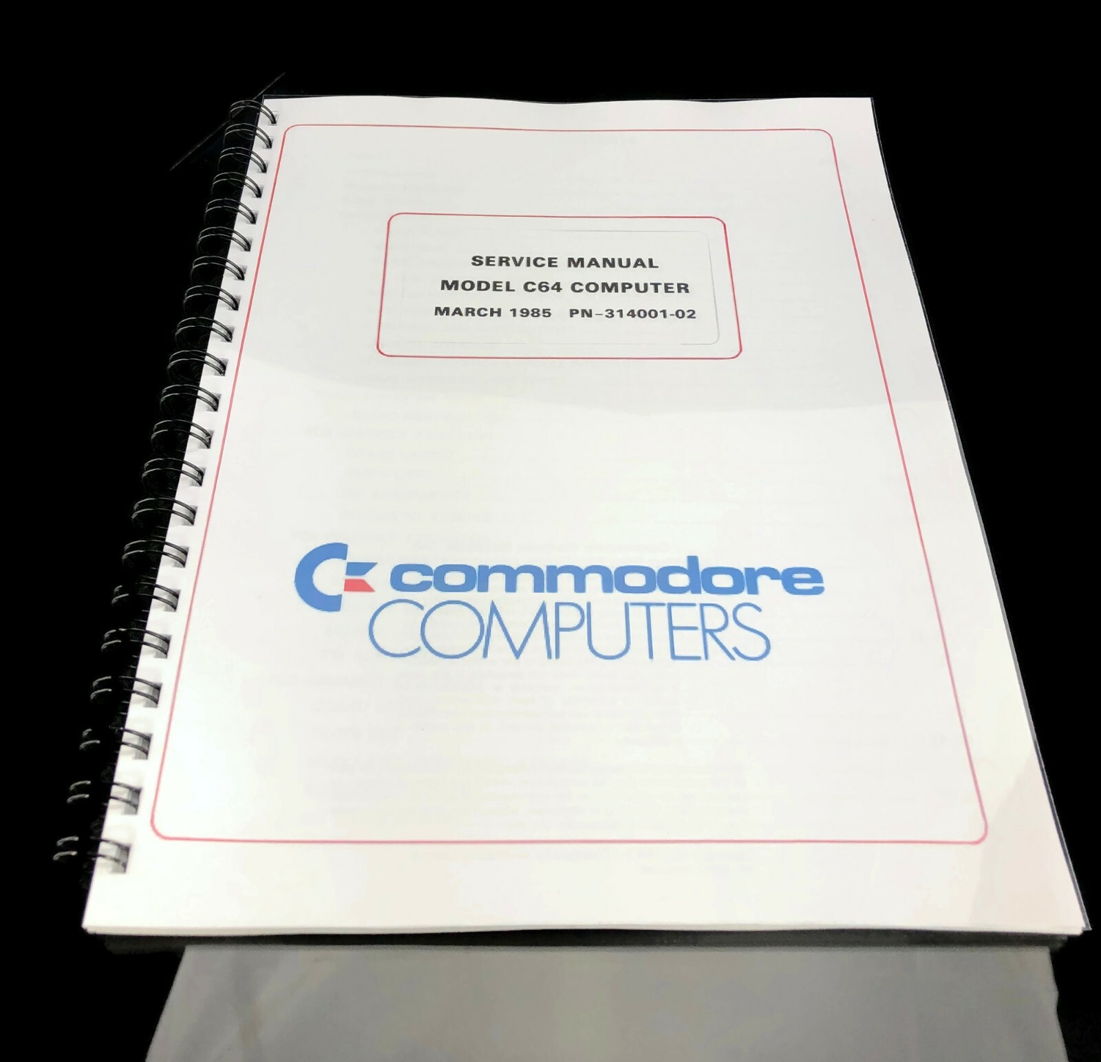 Commodore C 64 Service & Diagnostic & SX 64 Schematics & C 128D Service Bundle