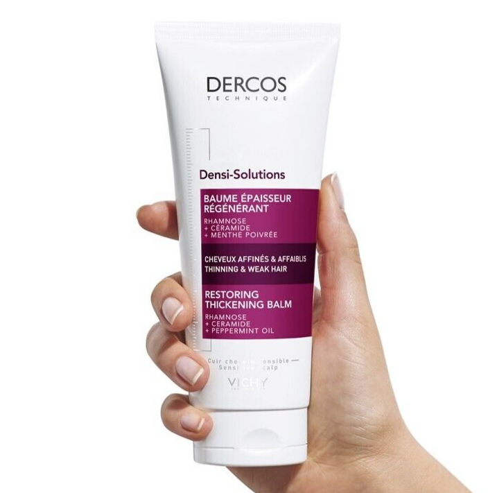 Vichy Dercos Densi-Solutions Restoring Thickening Balm 200ml Sealed
