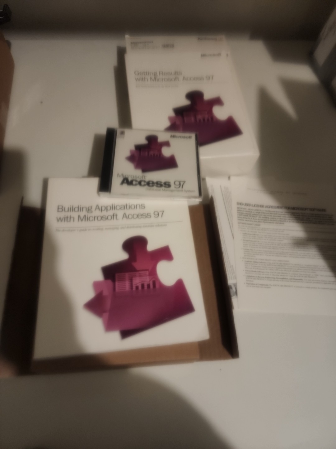 MICROSOFT ACCESS 97 UPGRADE Data Management System, complete in box