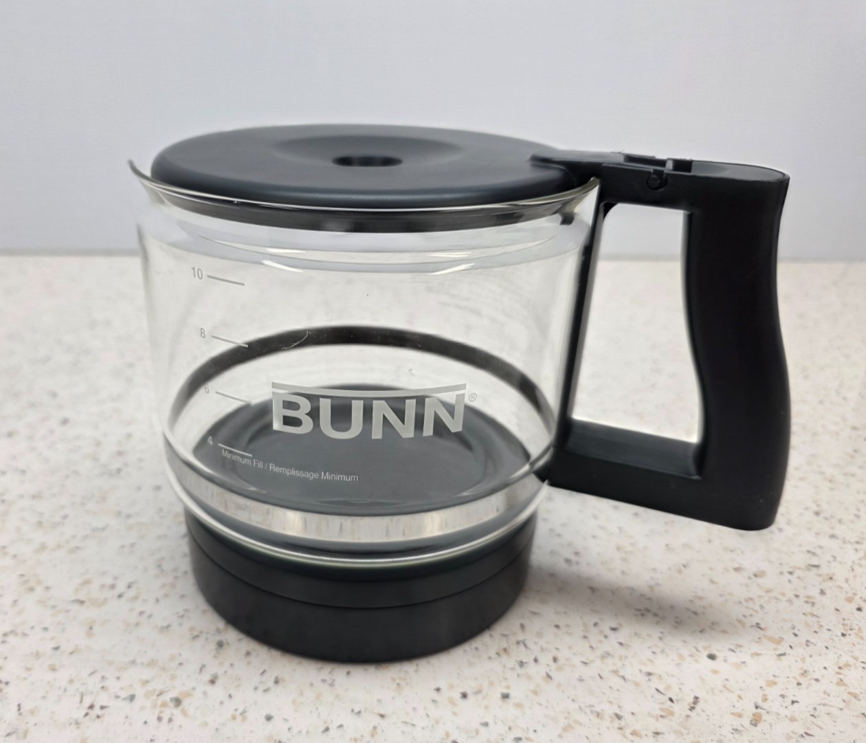 BUNN Coffee Maker 10 Cup Black Replacement Glass Carafe Decanter Pot