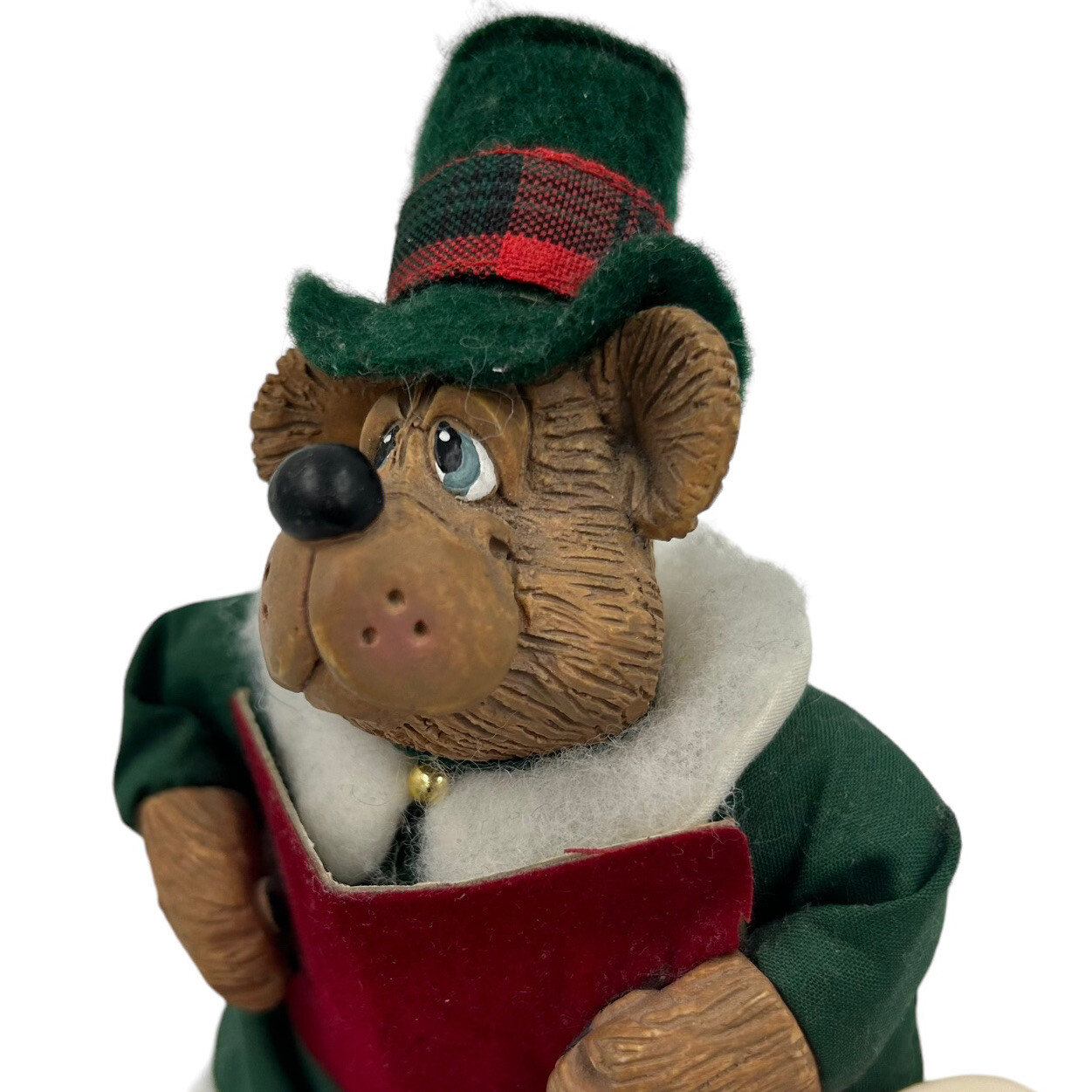 Christmas Caroling Bear Shelf Sitter Flop A Doodles Russ Holiday