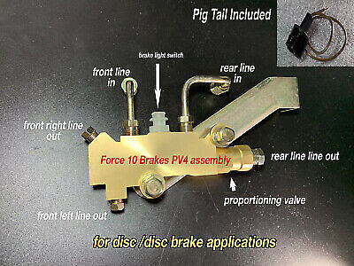 GM Prop Valve Kit Disc-Disc, PREMIUM kit & pig tail ( PV4) SPECIAL BUY