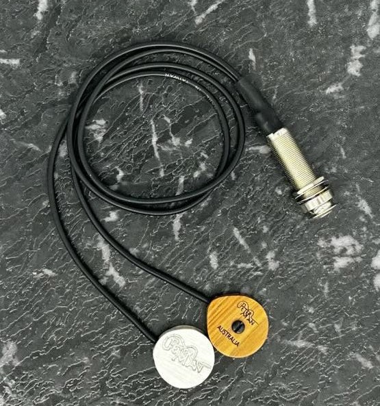 Pickup dual Internal acoustic cajon pickup