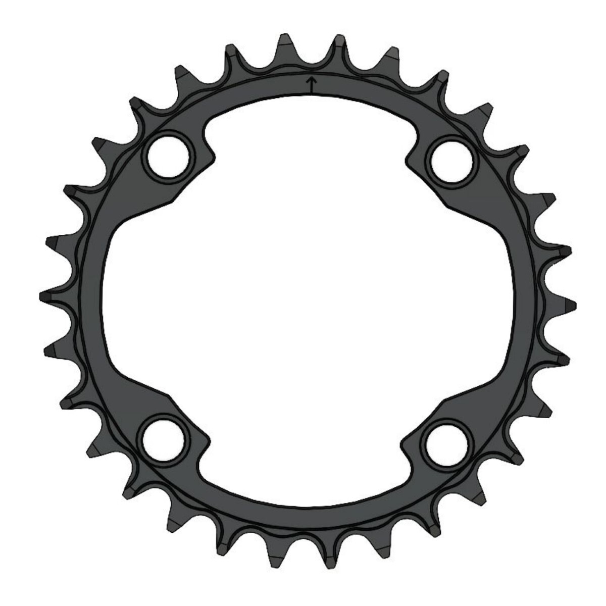 Pilo C83 C30T Narrow Wide Chainring for 96BCD
