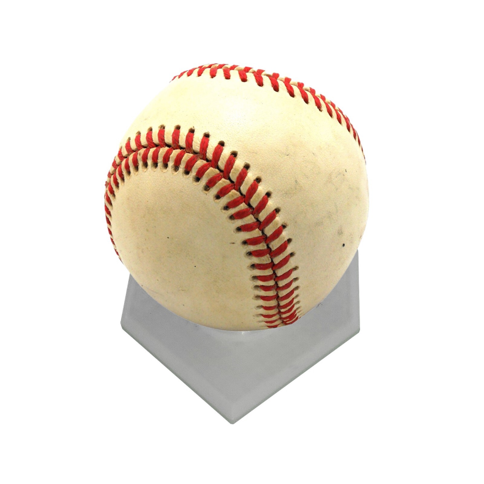 Baseball Display Stand, Home Plate, Mount, Holder, Trophy, White, NEW