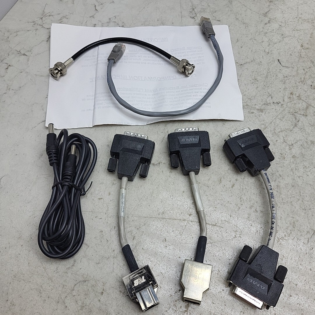 Wavetek Lantek Pro & Lantek Pro XL 100 MHZ LAN Cable Testers Used Untested