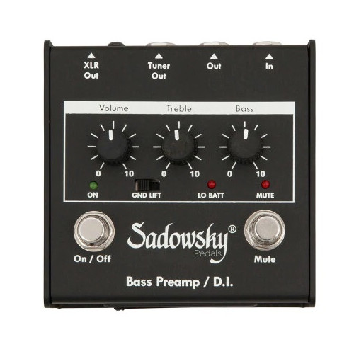 SBP-1 v2 - Outboard Bass Preamp / DI - Give Your Bass the Famous Sadowsky