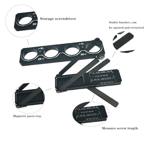 Multi-Function Aluminum RC Car Shock Stand Shock Absorber RC Tool Articulation