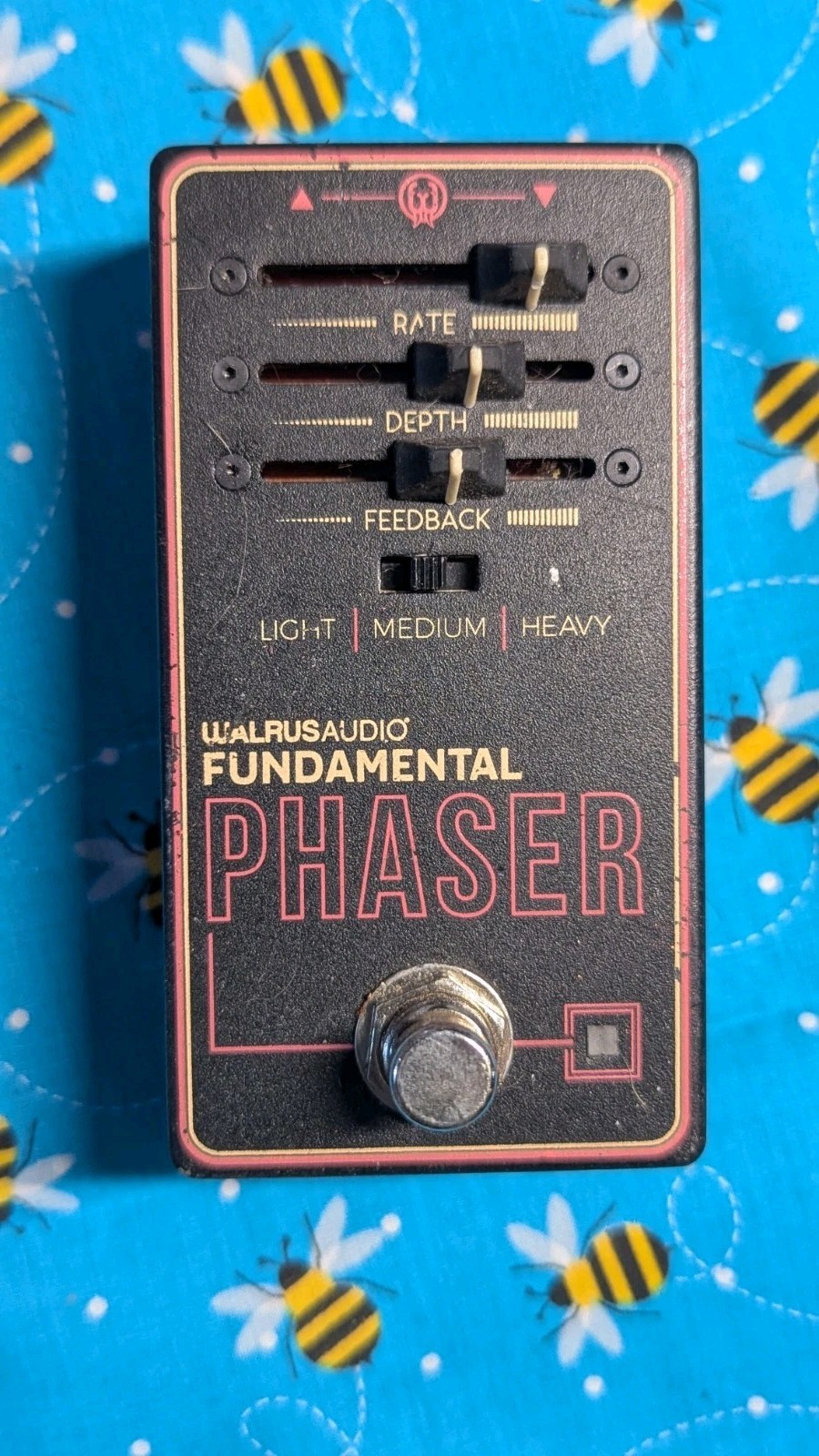 Walrus Audio Fundamental Phaser Guitar Effects Pedal USED