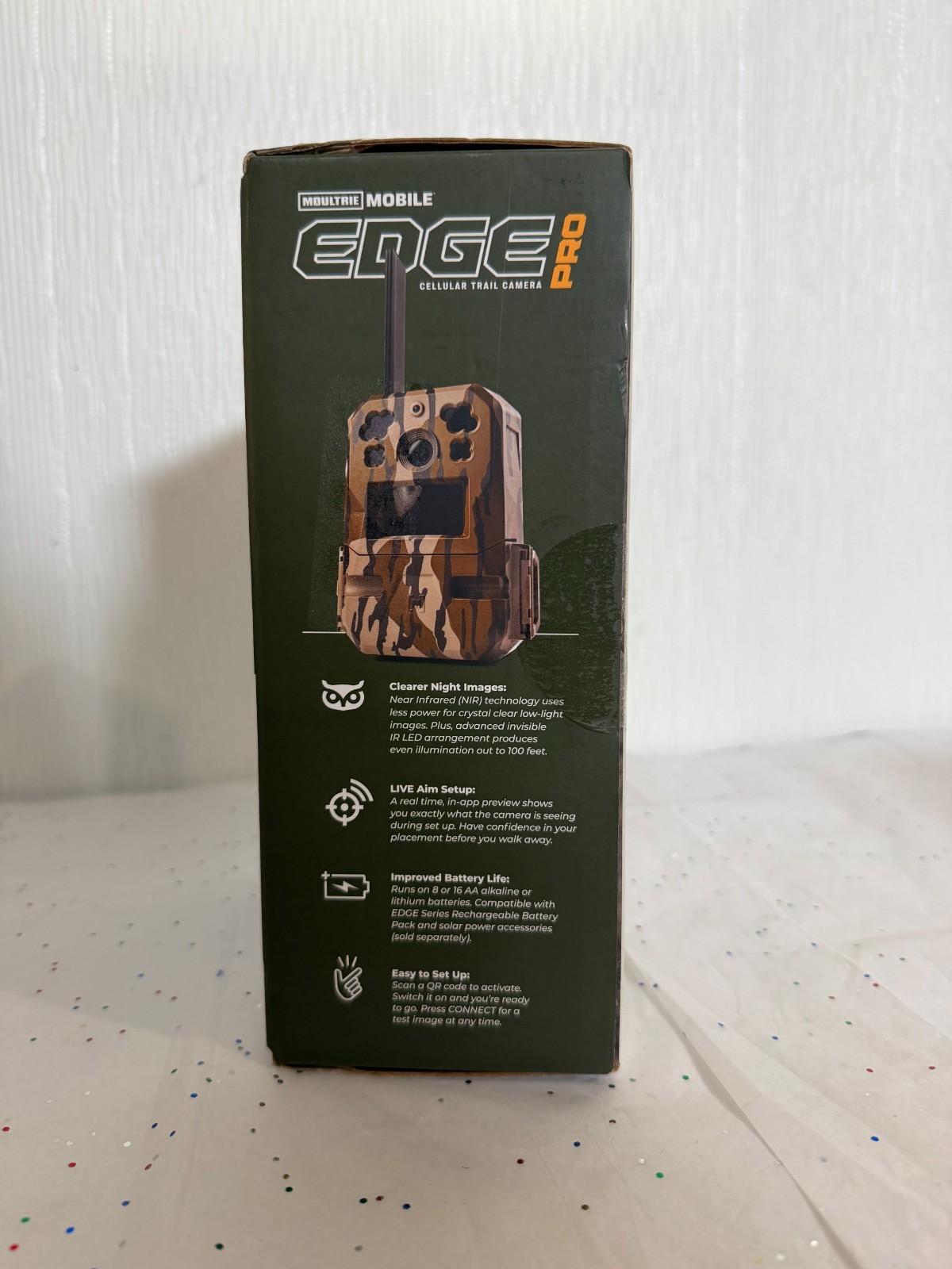 Moultrie Mobile Edge Pro Cellular Trail Camera Pro (MCG-14080)