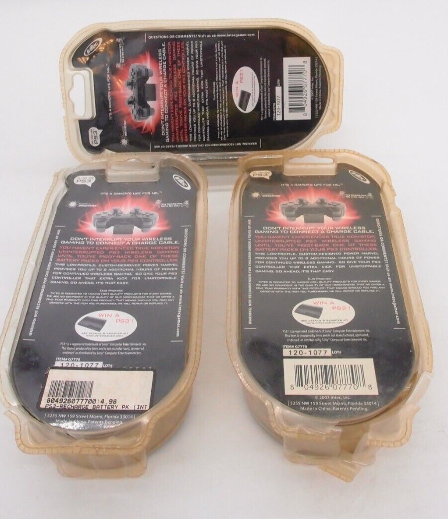 Intec PlayStation 3 Rechargeable Battery Pack