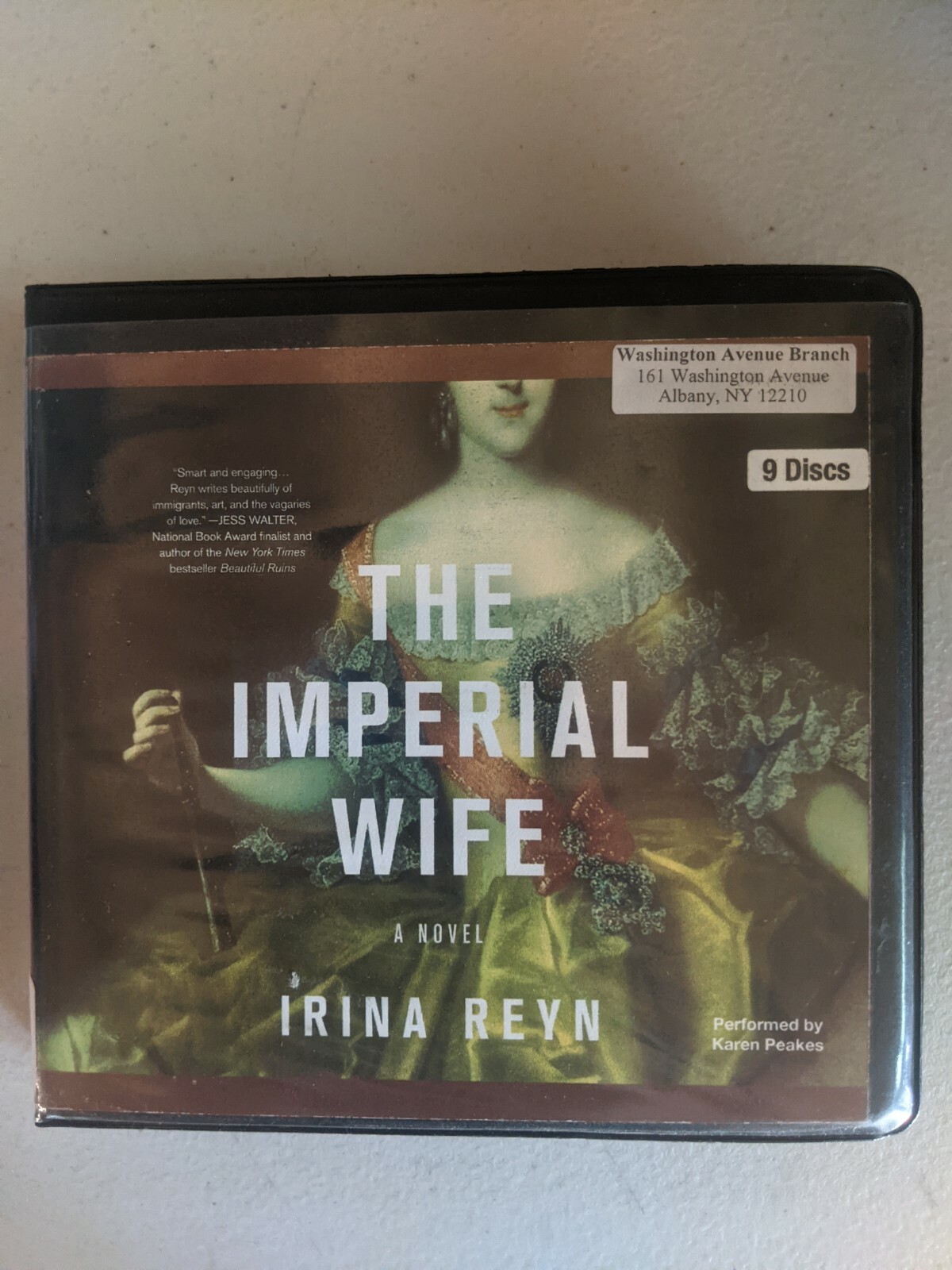 Shelf6 ~ audiobook on cds  THE IMPERIAL WIFE BYIRINA REYN