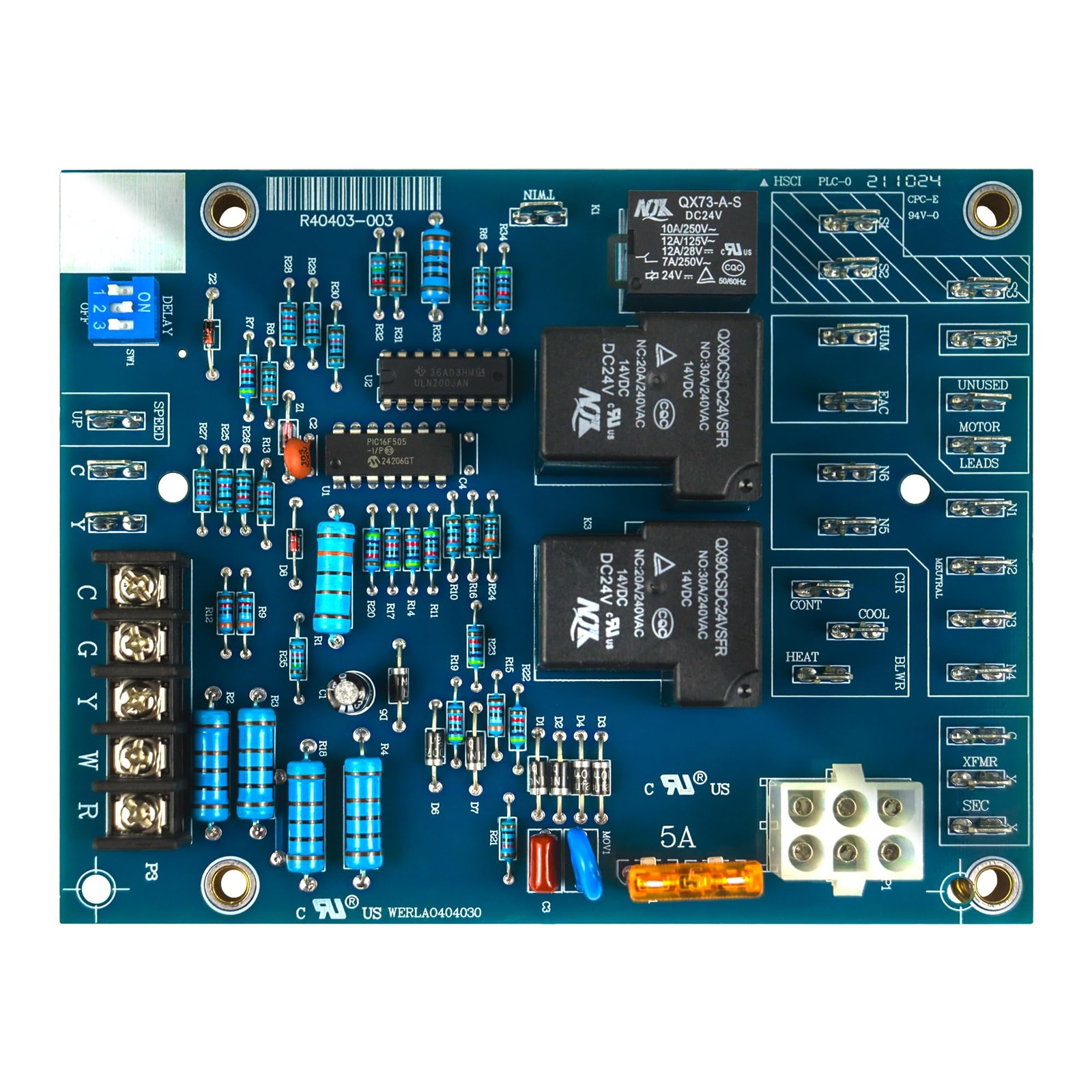 Upgraded R40403-003 Furnace Blower Control Circuit Board Replace for 40403-00...