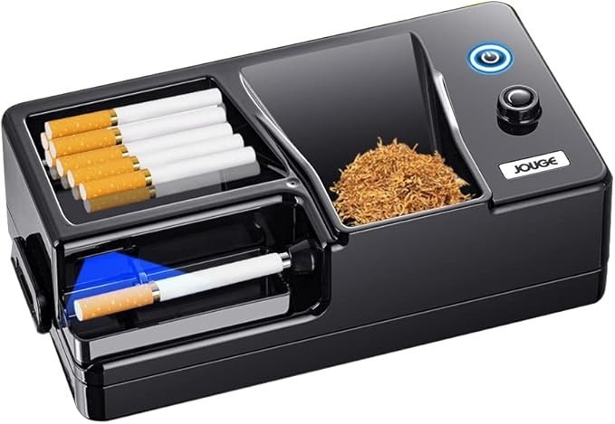 Electric Cigarette Rolling Machine, Portable Tobacco Injector Machine can Grind