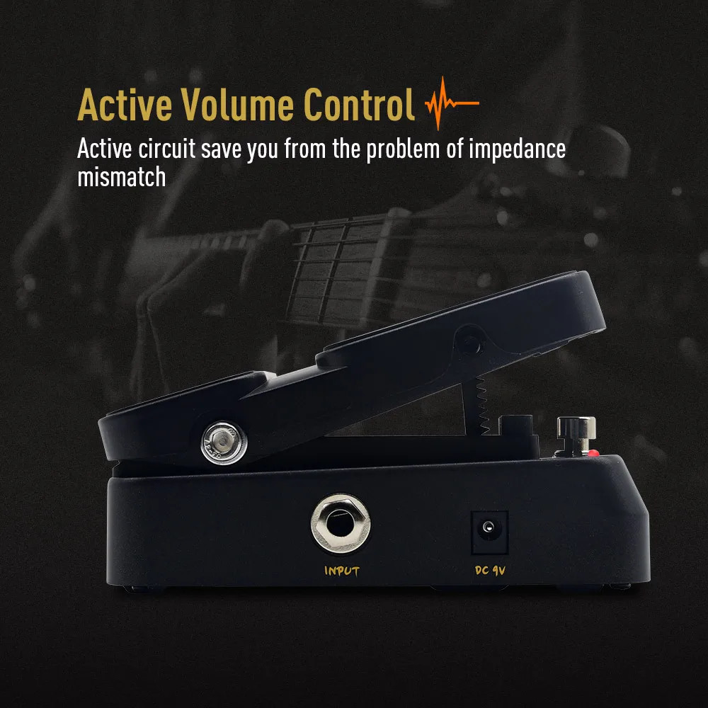 SONICAKE VolWah Mini Active Volume & Wah Expression Pedal QEP-01