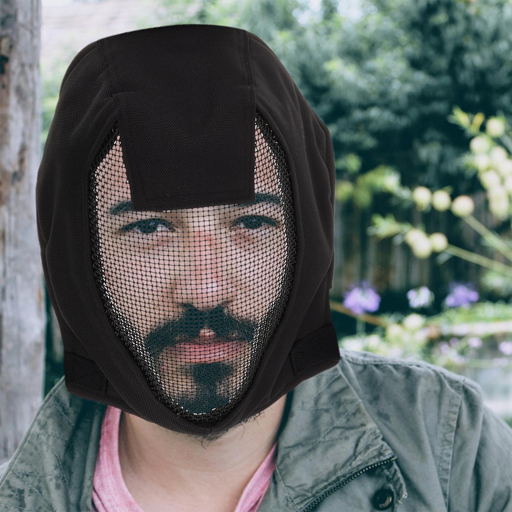 Fencing Face Mask: Mesh Full Face Mask Lightweight Protective Headgear for