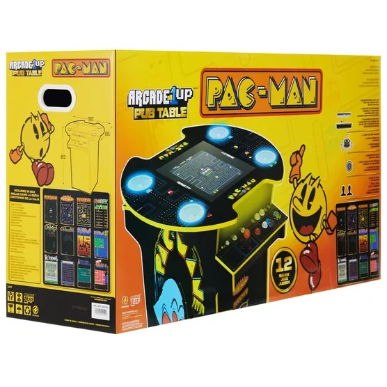 PAC MAN ARCADE VIDEO GAME MACHINE ARCADE1UP PACMAN TABLE DIG DUG GALAGA & MORE!!