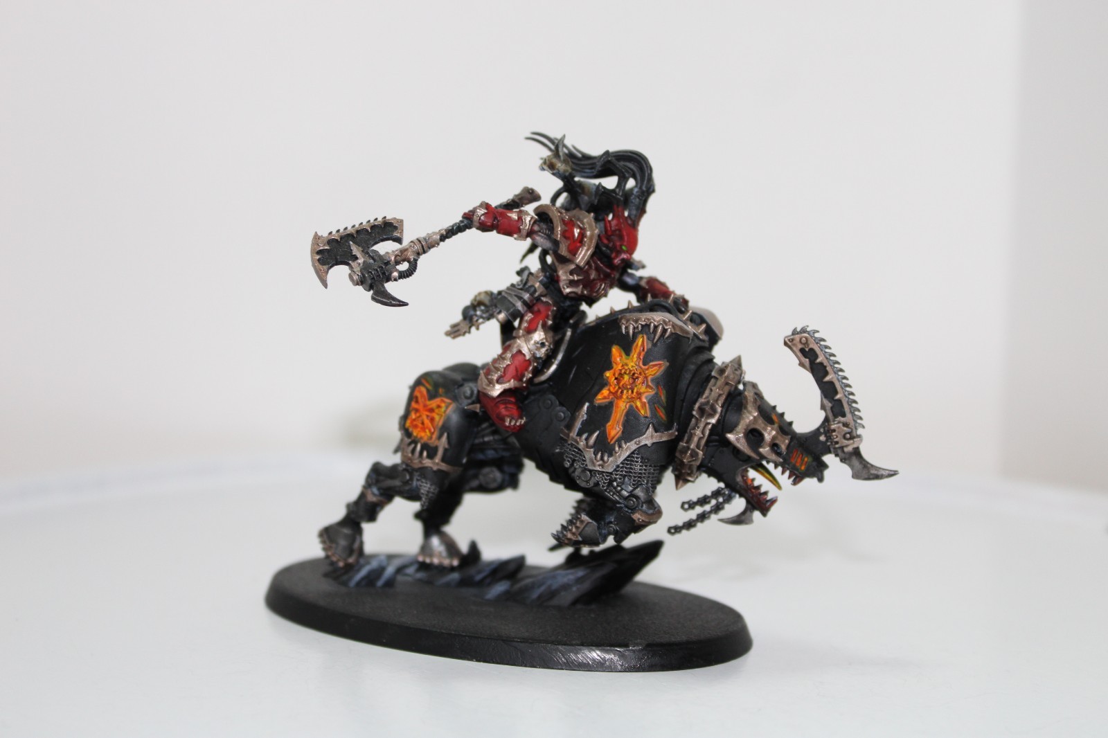 Warhammer 40000 40K Chaos World Eaters Lord Invocatus good cond 72026