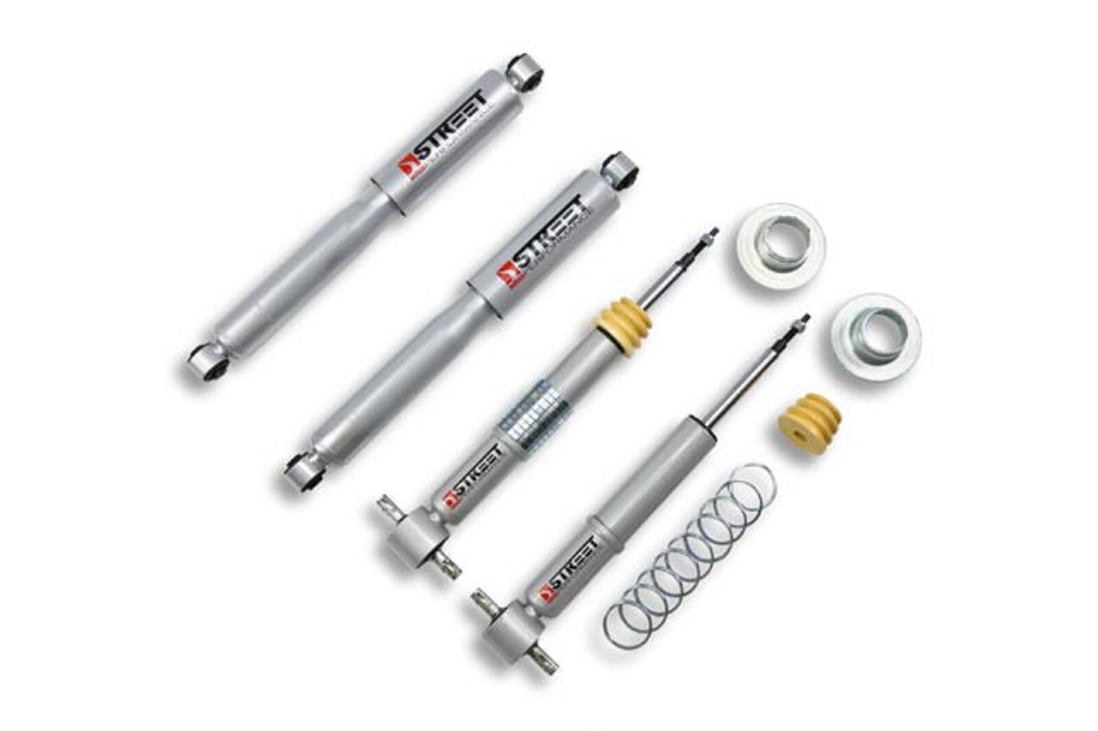 Belltech Street Performance Front & Rear Shocks for 07-18 Silverado & Sierra RWD