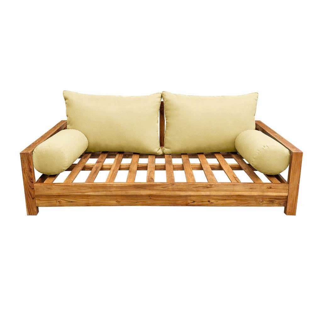 |COVER ONLY| STYLE 2 Twin Bolster Pillow Daybed Porch Swing Knife Edge AD103