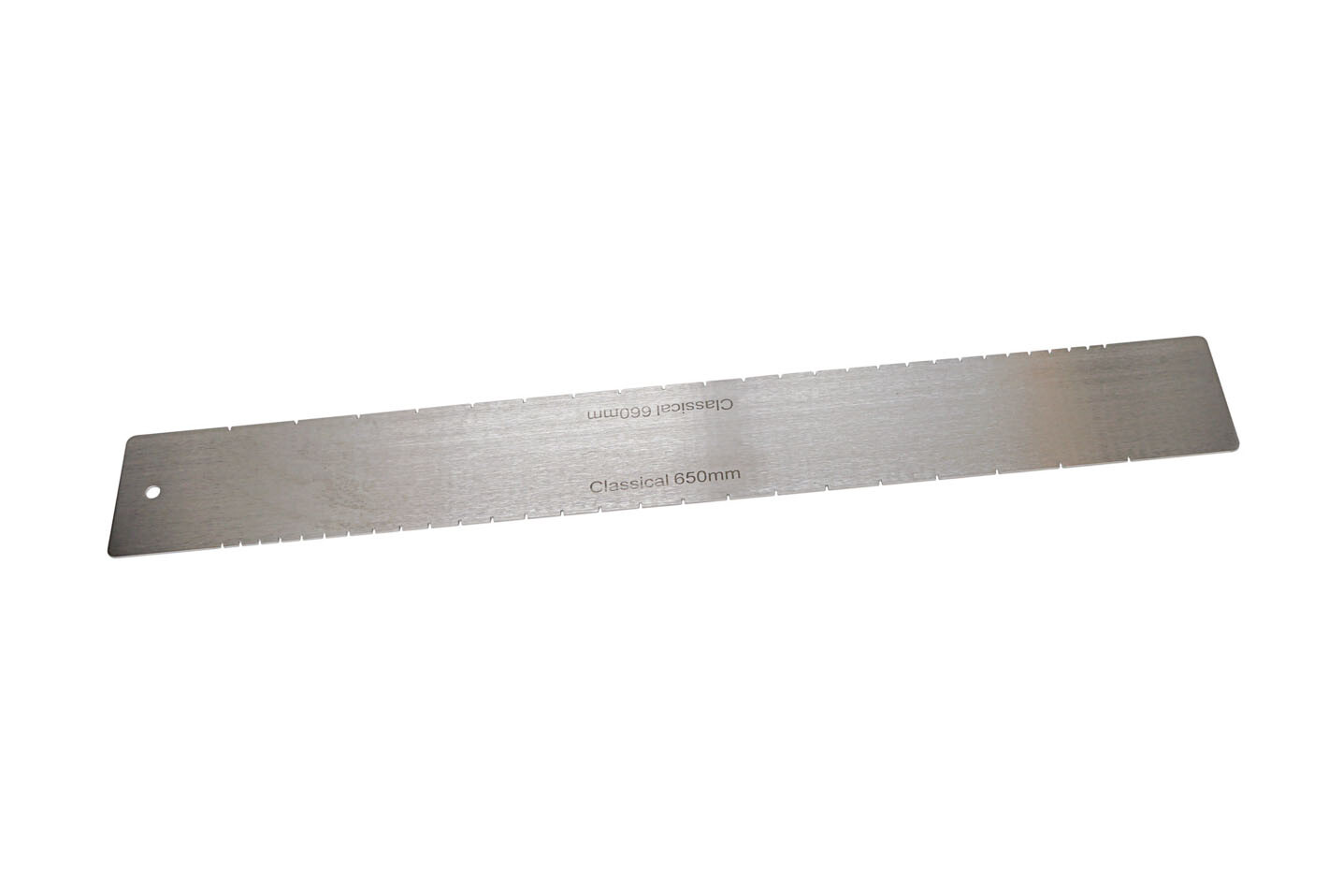 Solo Fret Scale Template - Classical Scale Length 650mm - 660mm