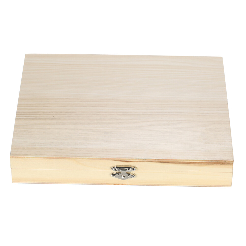 Microscope Slides Storage Holder 100PCS Wooden Box Storage New I4B0
